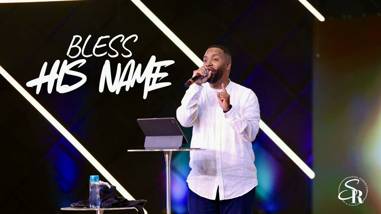 Bishop Sieon Roberts preaching at The Eden Experience Church